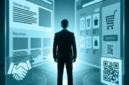 Tienda online vs página web