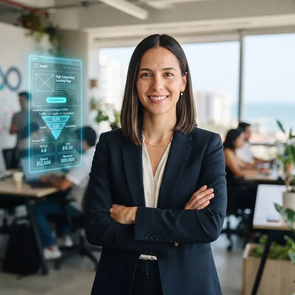 Diseño de landing page profesional en Lima